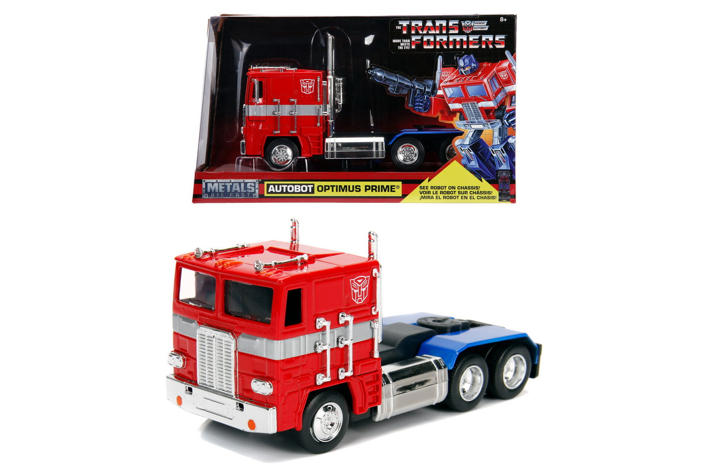 Camion transformers g1 optimus prime scara 1:24