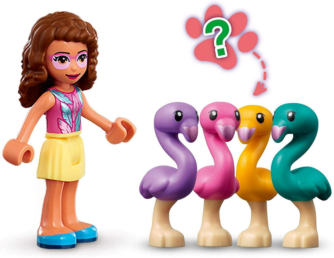 Lego friends cubul flamingo al oliviei 41662