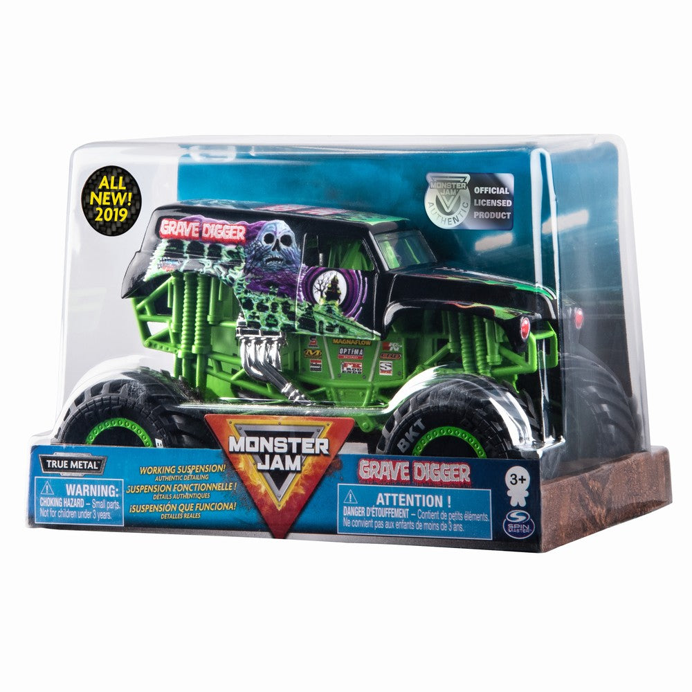 Monster jam machete metalice scara 1 la 24 grave digger