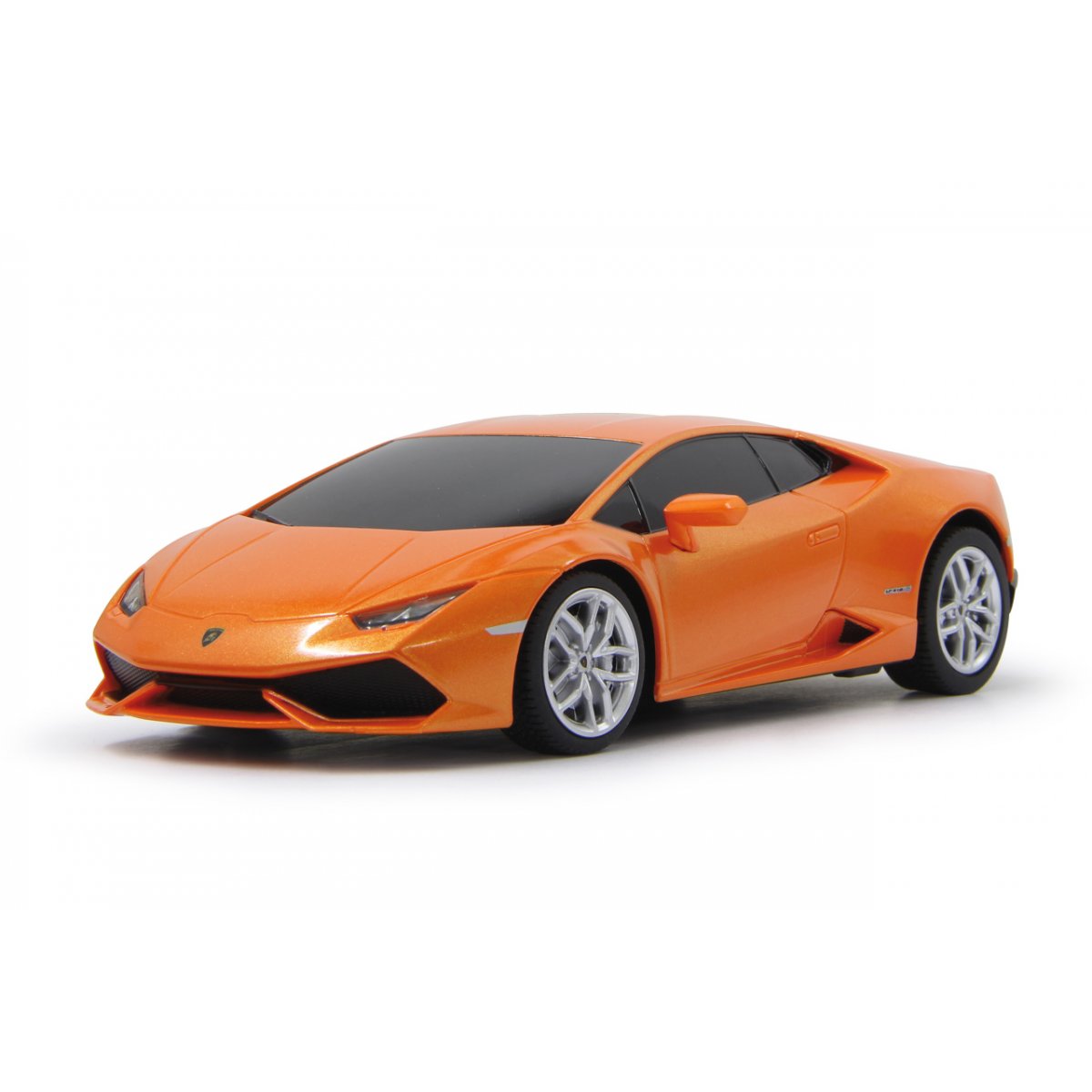 Masina cu telecomanda lamborghini huracán lp610-4 portocaliu cu scara 1 la 24