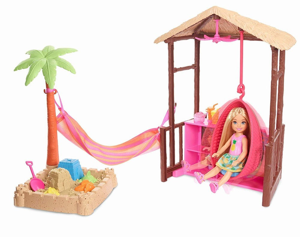 Barbie travel set chelsea in vacanta