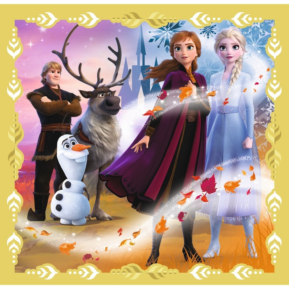 Puzzle trefl 3in1 frozen2 ana si elsa