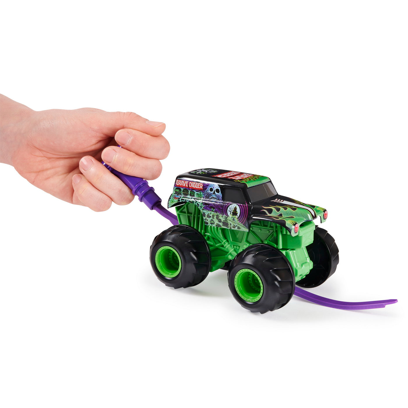 Monster jam grave digger seria spin rippers scara 1 la 43