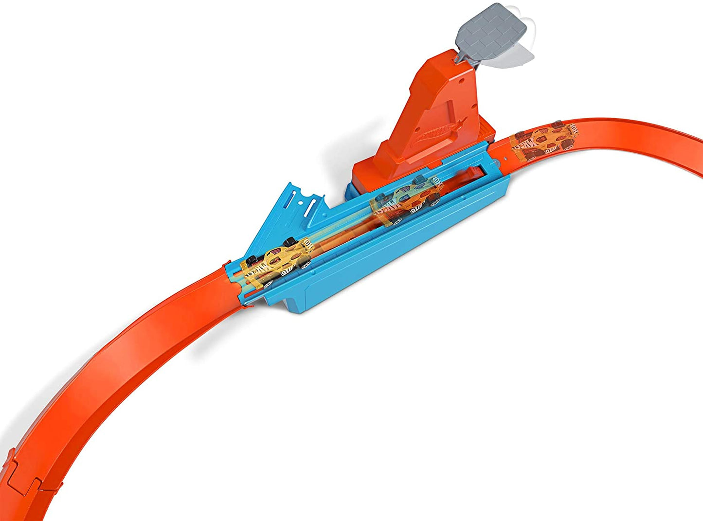 Hot wheels circuit rapid cu lansator si masinuta exclusiva