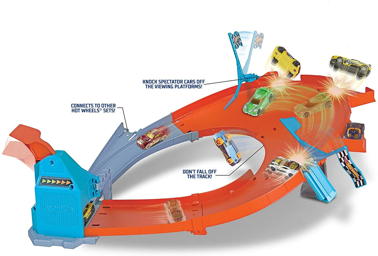 Hot wheels circuit pentru drift cu lansator si masinuta exclusiva