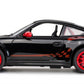 Masina cu telecomanda porsche gt3 negru cu scara 1 la 14