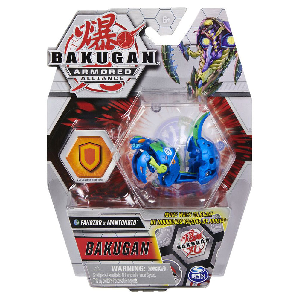 Bakugan s2 bila basic fangzor cu card baku-gear