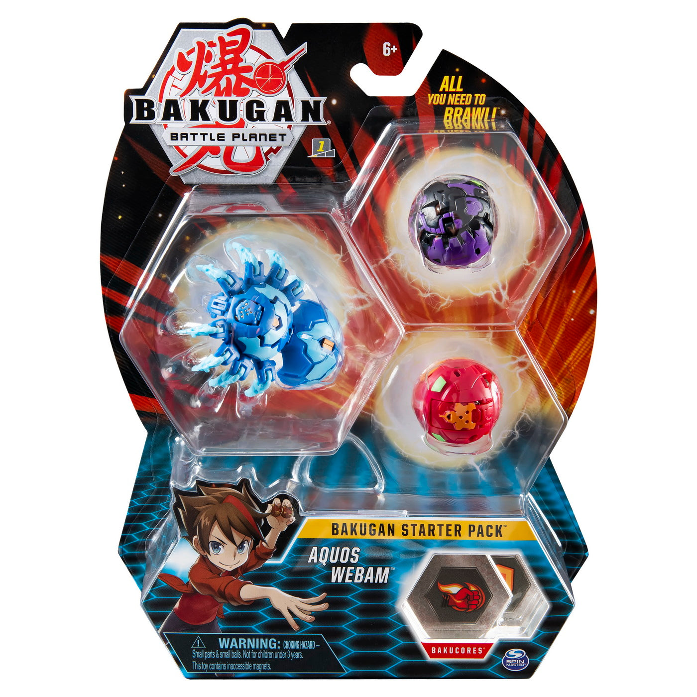 Bakugan pachet start aquos webam