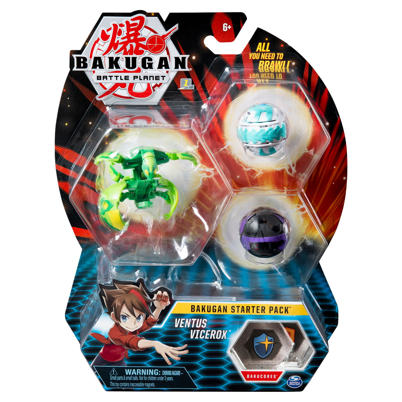 Bakugan pachet start ventus vicerox