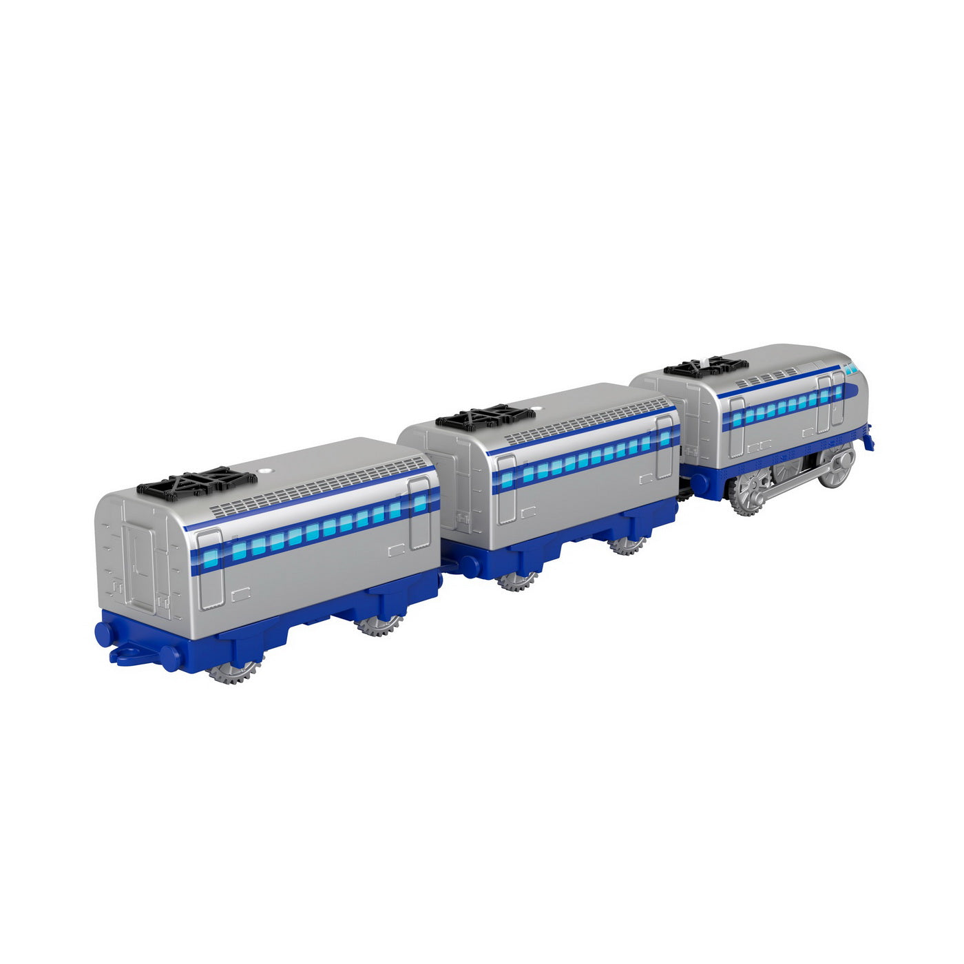 Thomas locomotiva  motorizata kenji cu 2 vagoane si accesorii