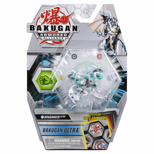 Bakugan s2 bila ultra dragonoid blue cu card baku-gear