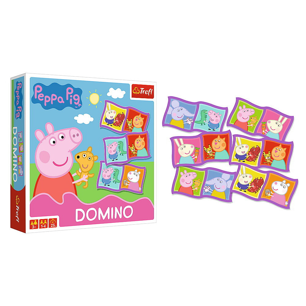 Joc trefl domino peppa pig