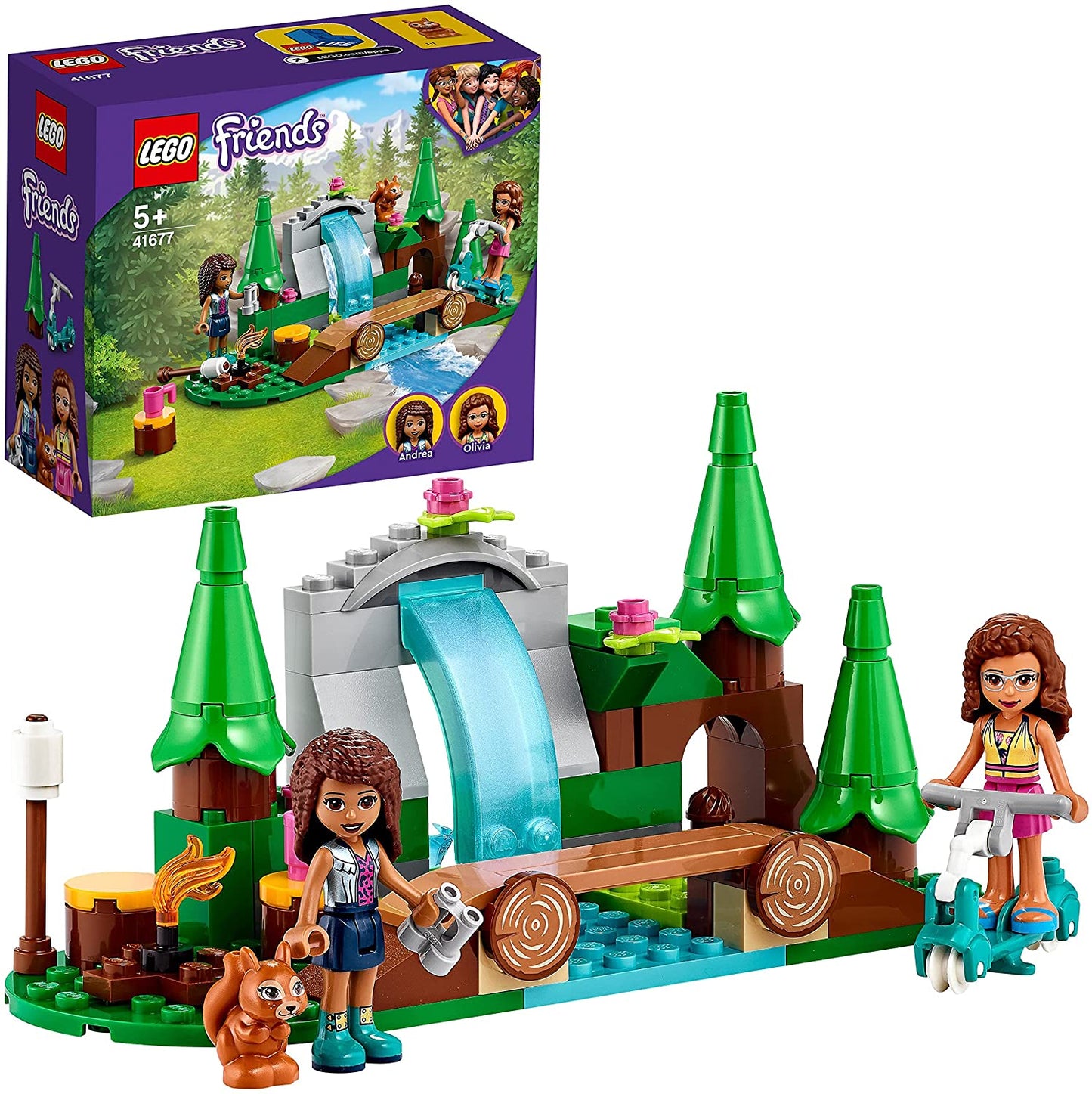 Lego friends cascada din padure 41677