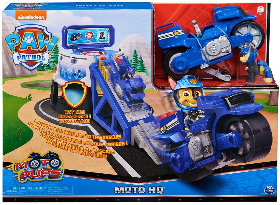 Patrula catelusilor moto pups hq figurina chase