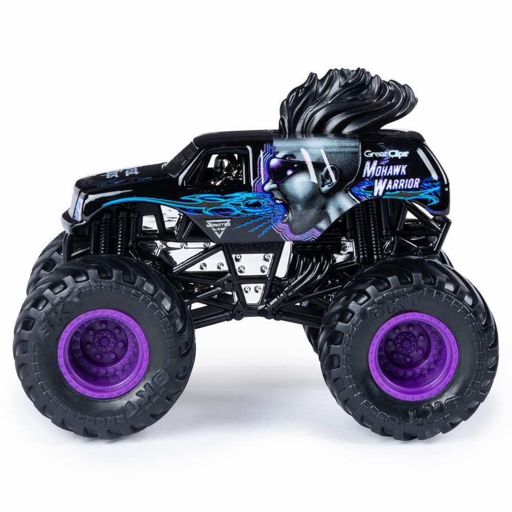 Monster jam set 2 machete sonuva digger si monhawk warrier