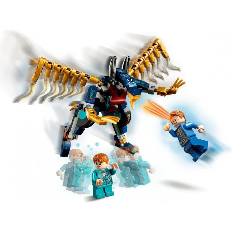 Lego marvel super heroes asaltul aerian al eternilor 76145