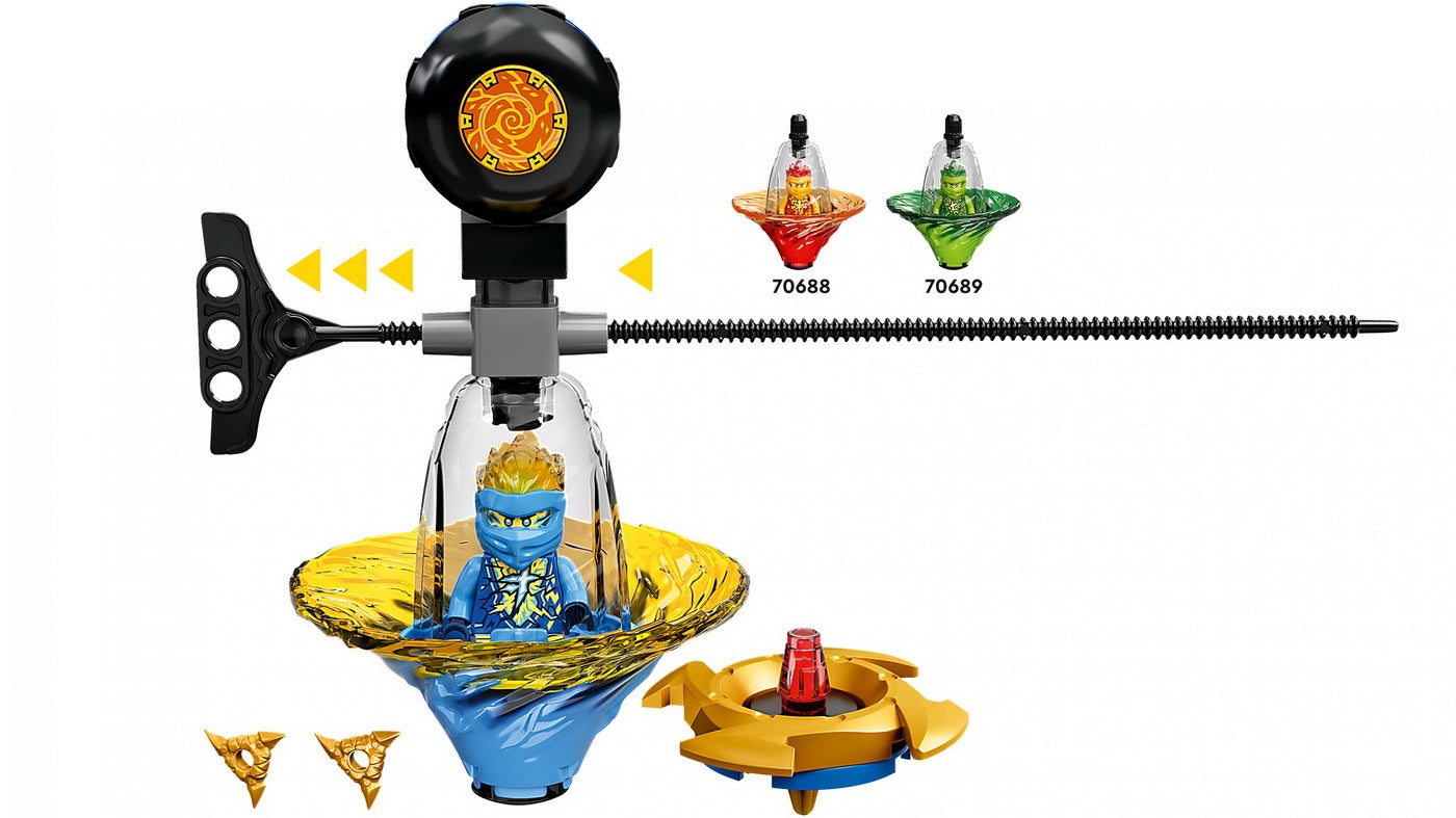 Lego ninjago antrenamentul sprinjitzu ninja al lui joy 70690