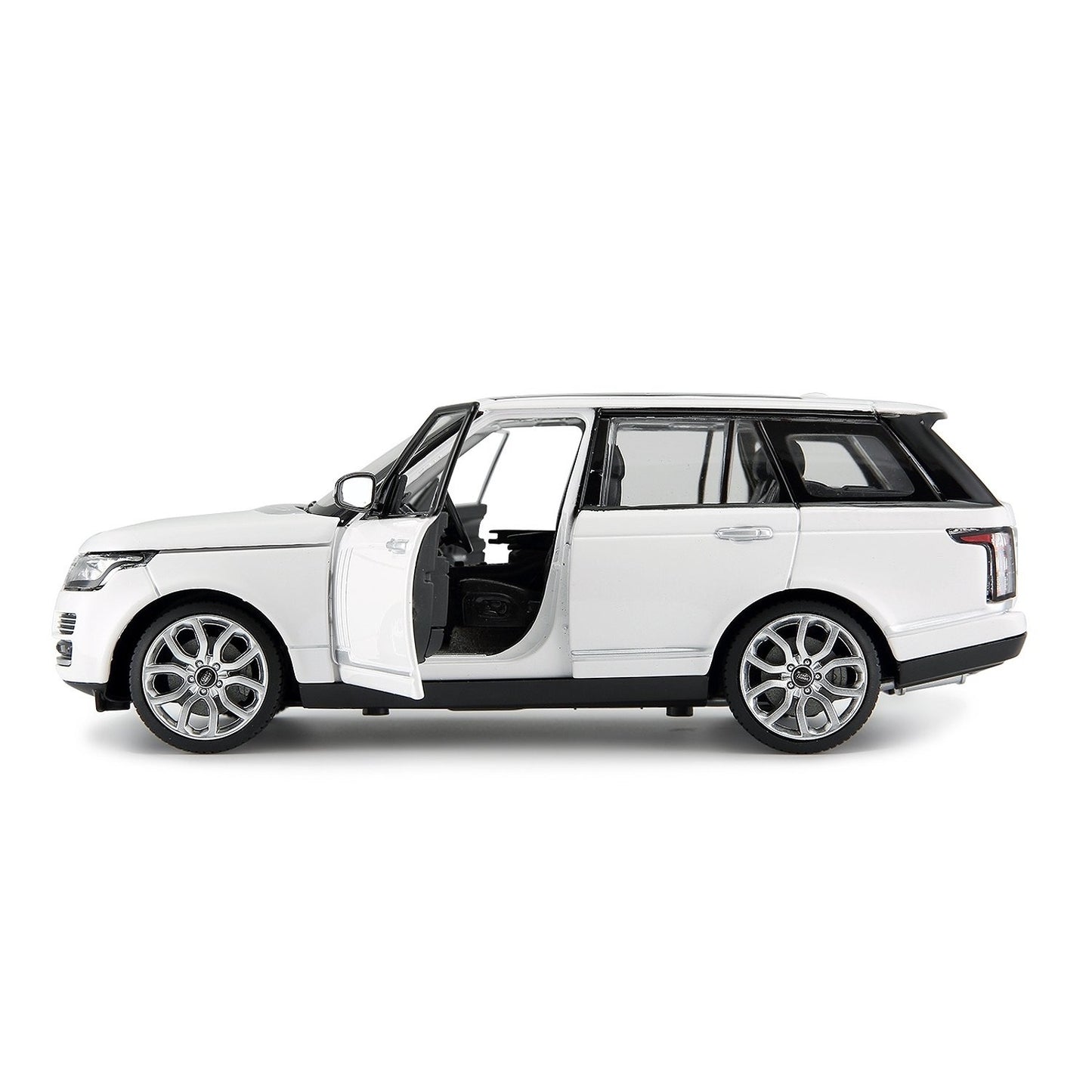 Masinuta metalica range rover alb scara 1 la 24