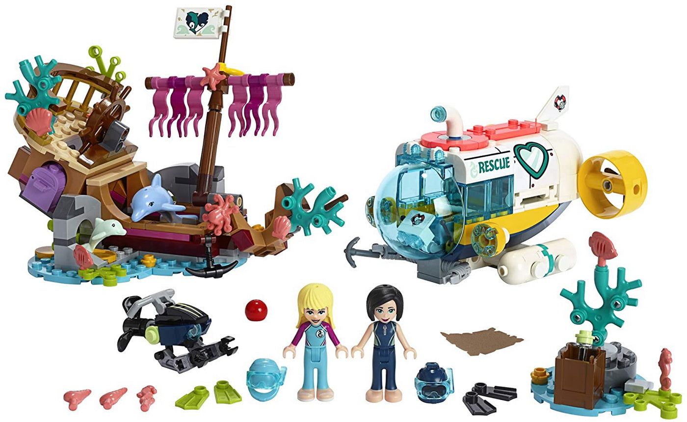 Lego friends misiunea de salvare a delfinilor 41378