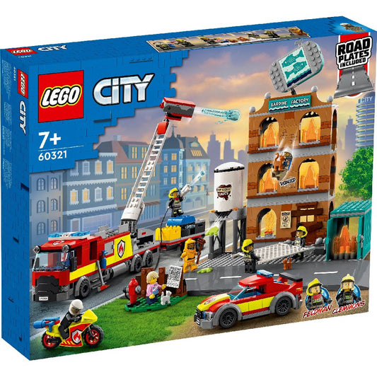 Lego city brigada de pompieri 60321