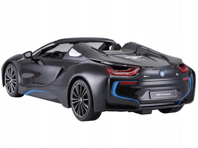 Masina cu telecomanda bmw i8 negru scara 1 la 12