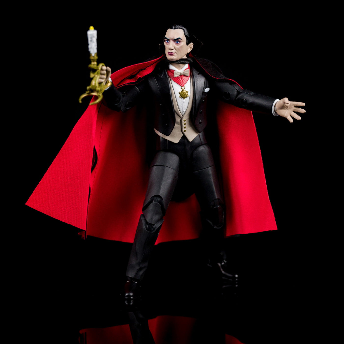 Figurina metalica articulata dracula 15cm