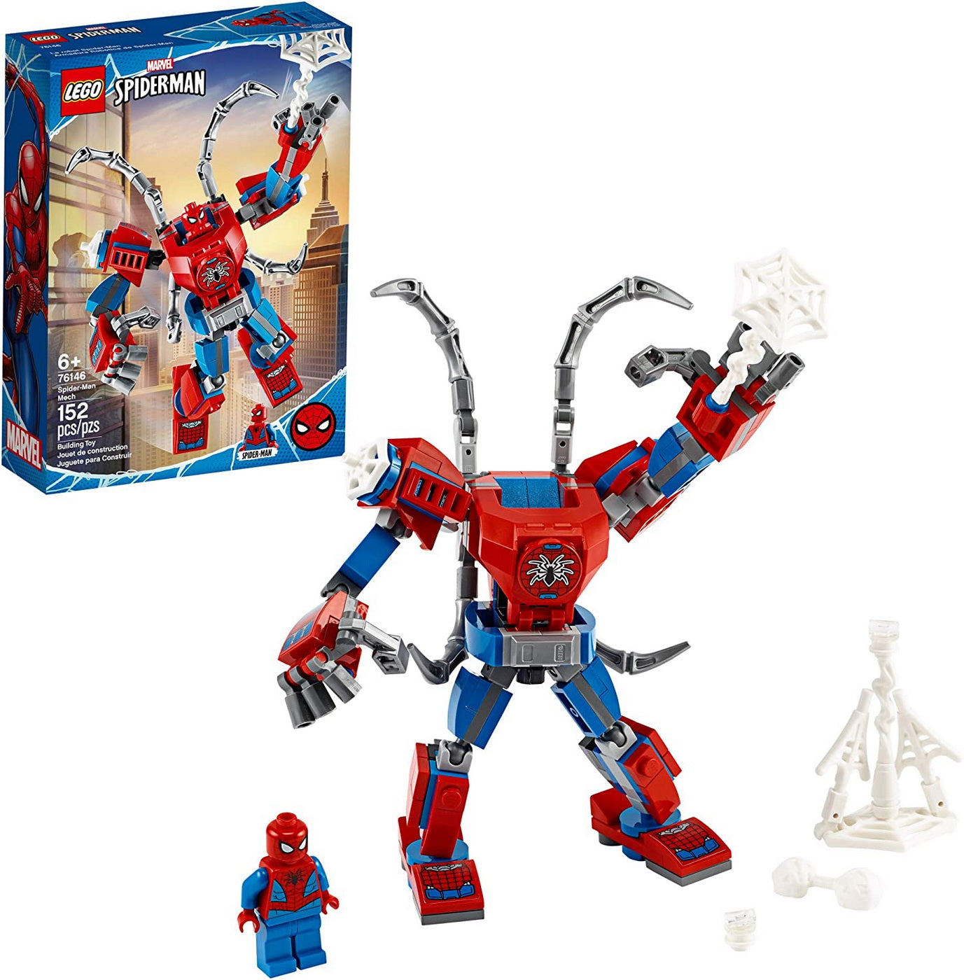 Lego marvel spider-man robot omul paianjen 76146