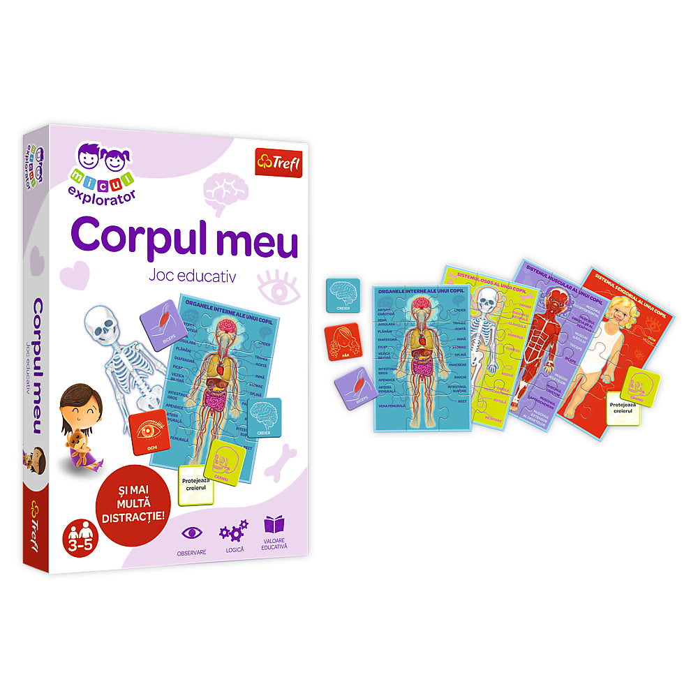 Joc corpul meu micul explorator