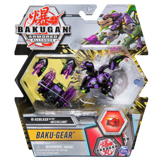 Bakugan s2 bila ultra howlkor cu echipament baku-gear mechclaws