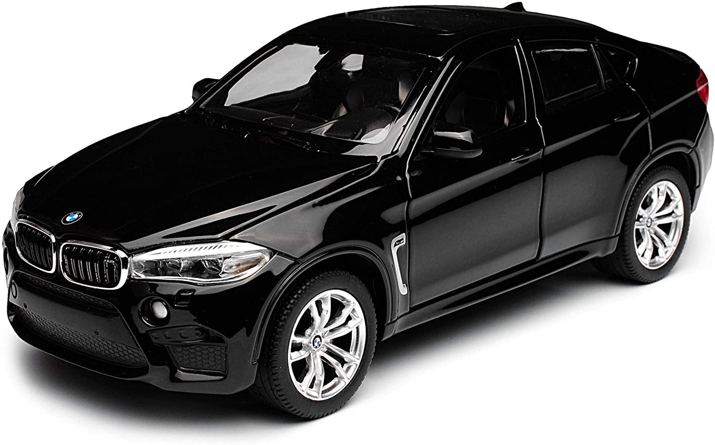 Masinuta metalica bmw x6m negru scara 1 la 24