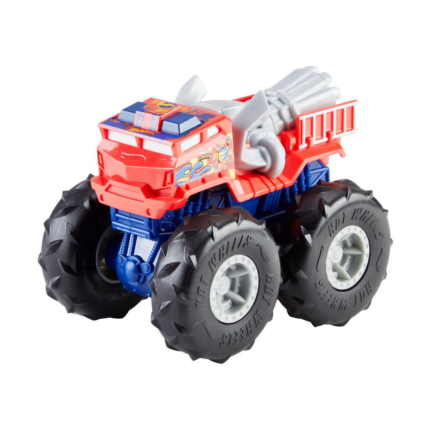 Hot wheels monster truck masinuta twister tredz 5 alarm scara 1:43