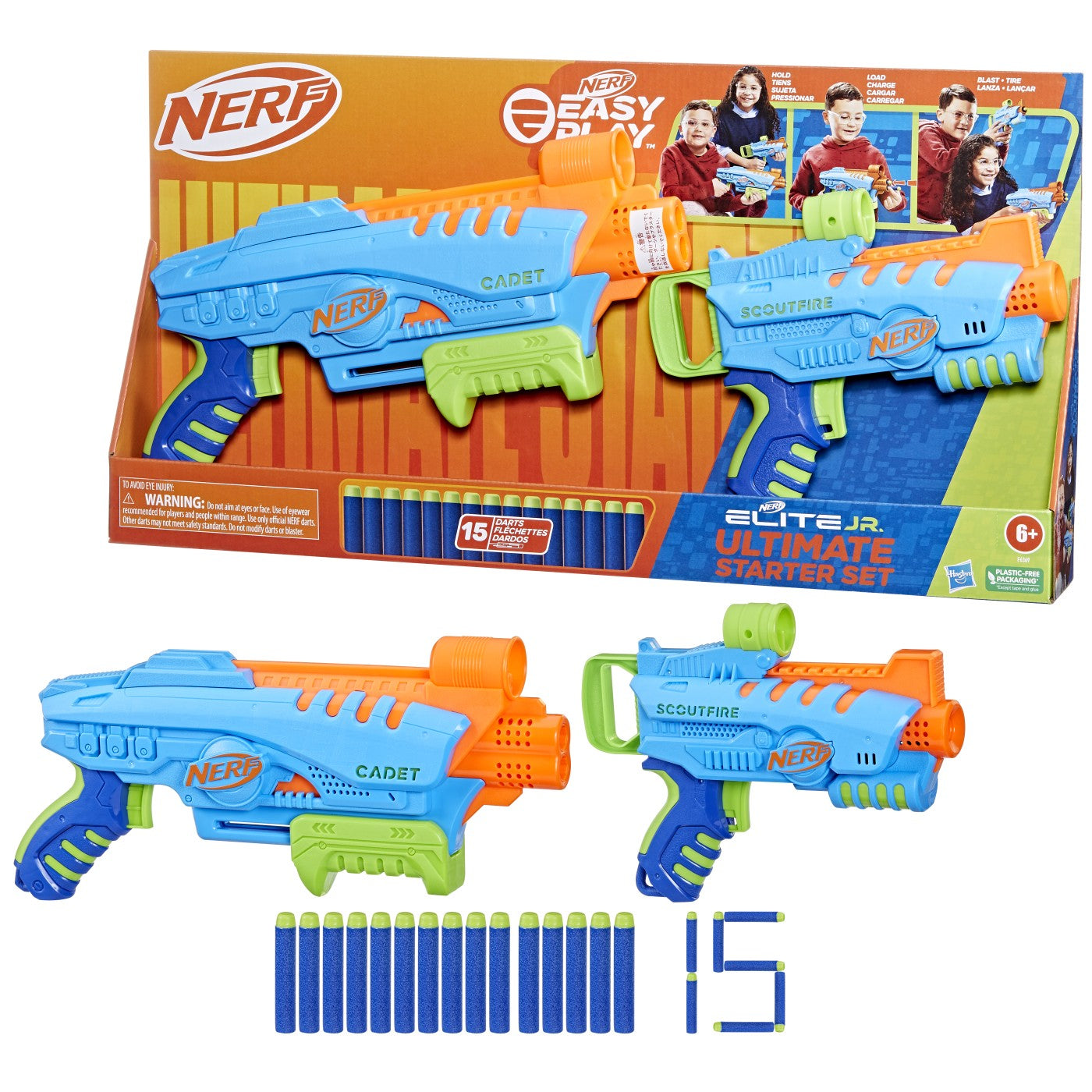 Nerf blaster elite jr ultimate set starter