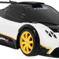 Masina cu telecomanda pagani zonda r alb cu scara 1 la 14