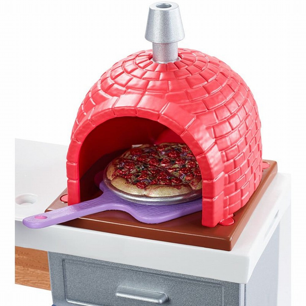 Barbie set mobilier exterior cuptor pizza