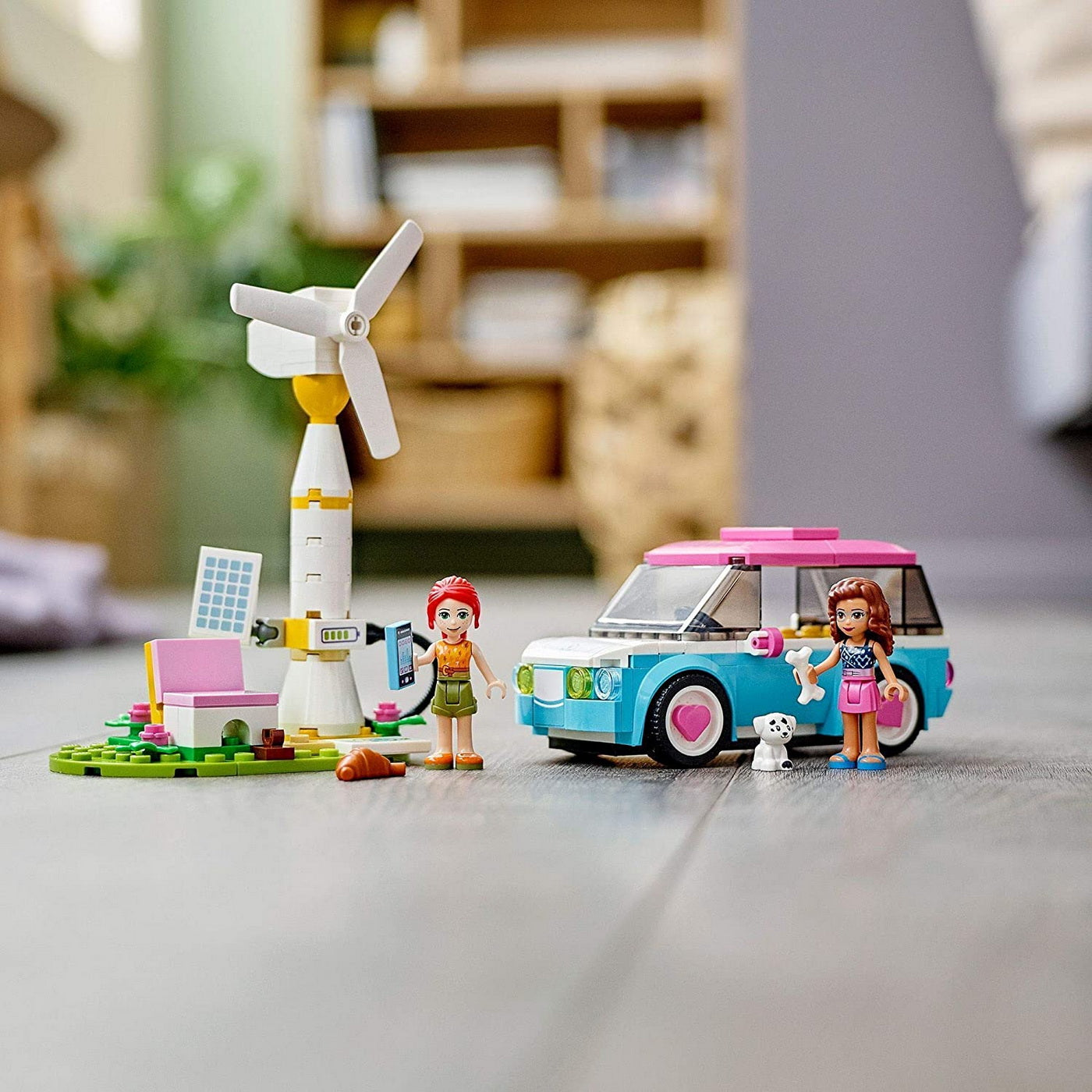 Lego friends masina electrica a oliviei 41443