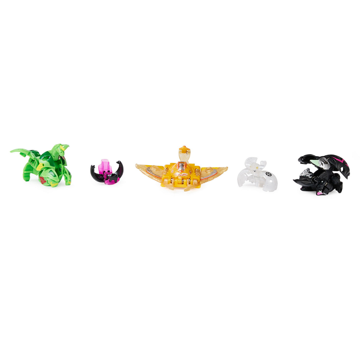 Bakugan s4 pachet starter 4 piese blitz fox, stingzer, colossus si pegatrix