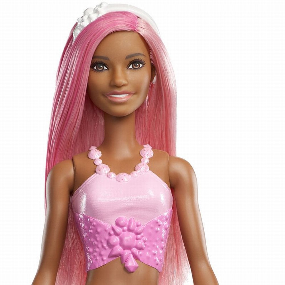 Barbie papusa dreamtopia sirena cu corpul violet