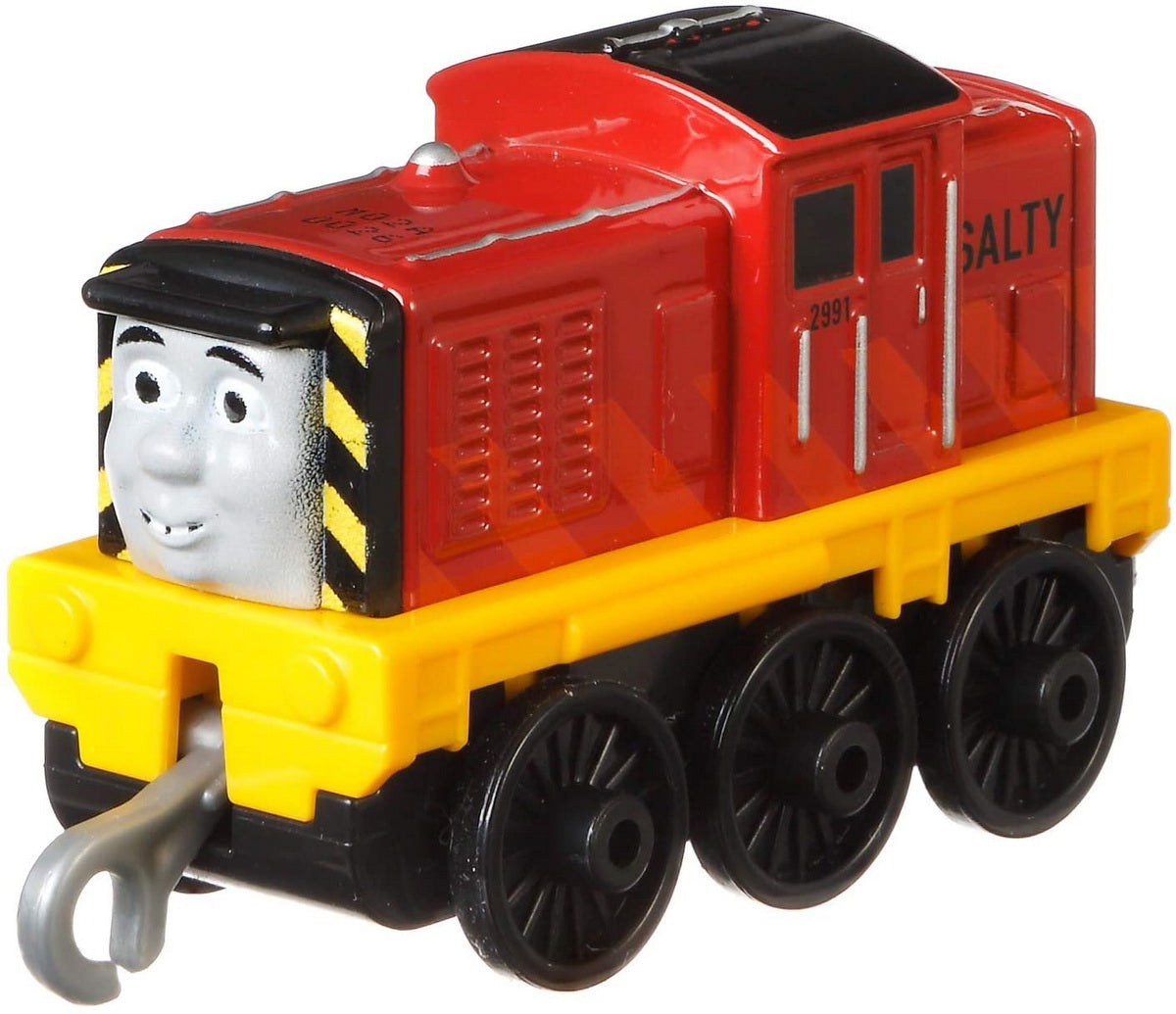 Thomas locomotiva cu vagon push along salty