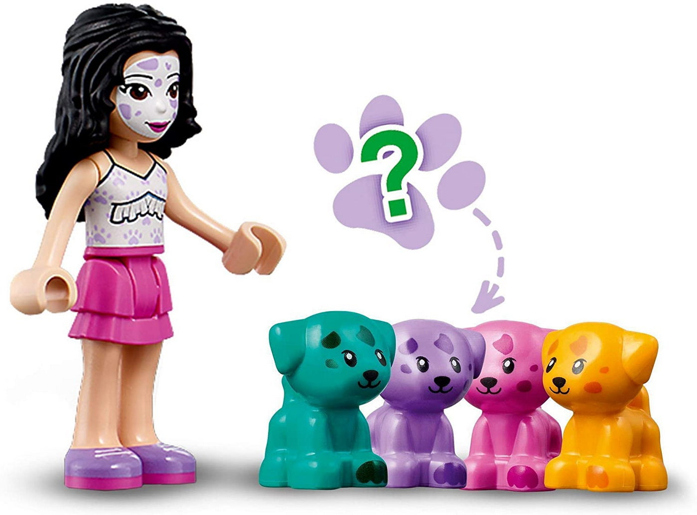 Lego friends cubul dalmatian al emmei 41663