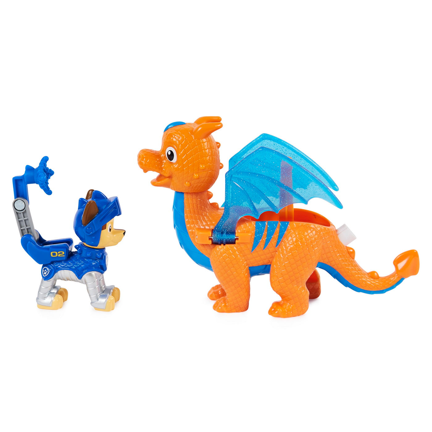 Patrula catelusilor minifigurine chase si dragon draco