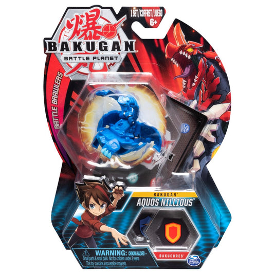 Bakugan bila aquos nillious double head dragon