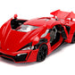 Masinuta fast and furious lykan hypersport scara 1:18 si figurina dominic