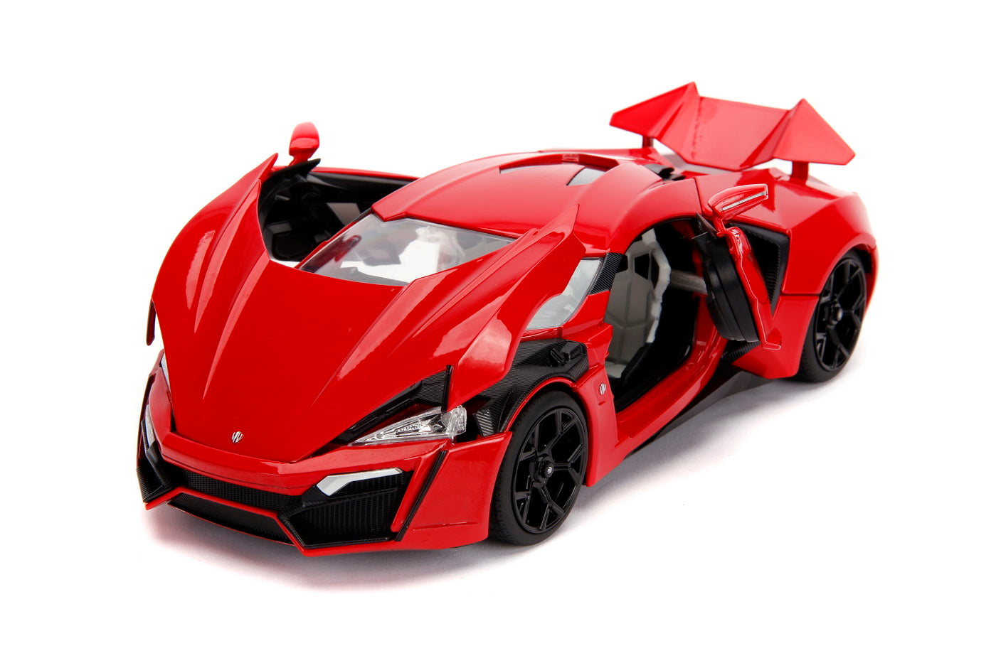 Masinuta fast and furious lykan hypersport scara 1:18 si figurina dominic