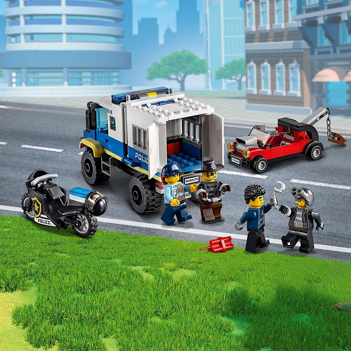 Lego city  transportul prizonierilor politiei 60276