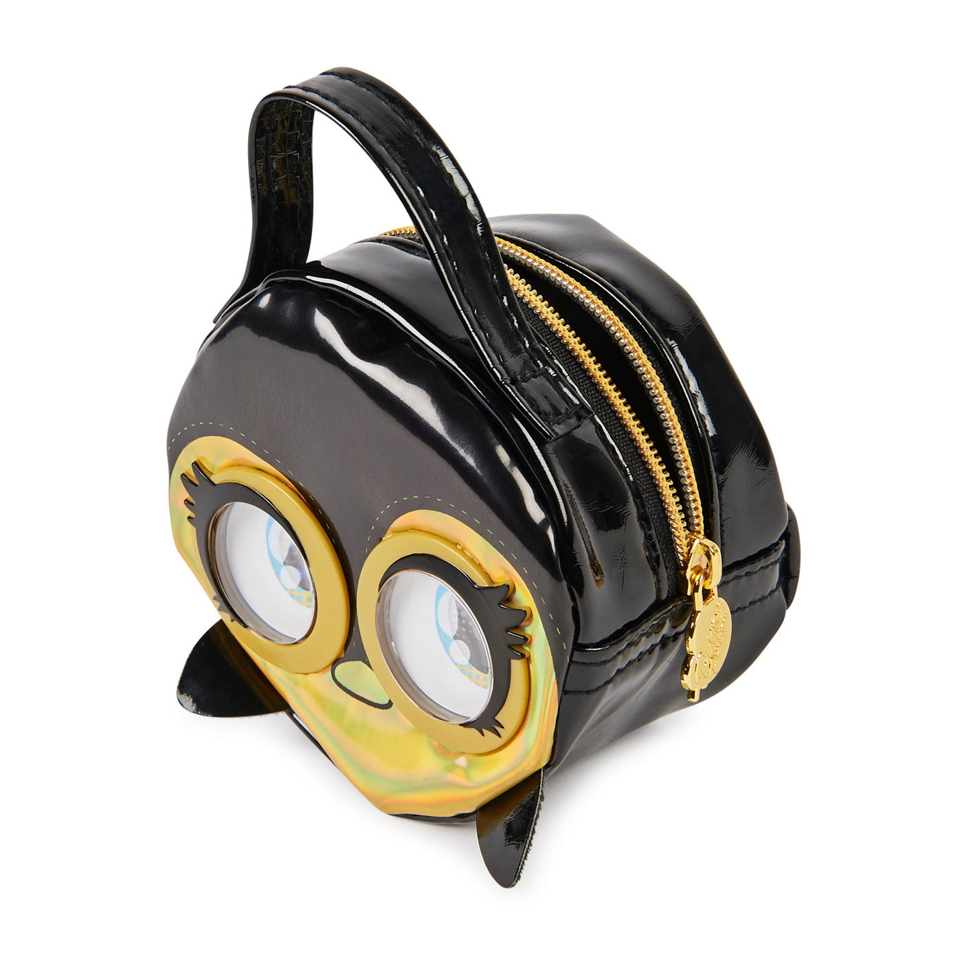 Purse pets gentuta micro pinguin negru