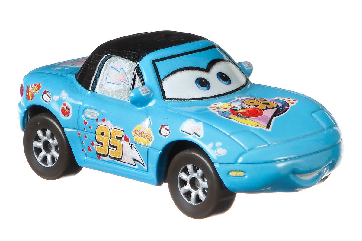 Cars3 set 2 masinute metalice dinoco mia si dinoco tia