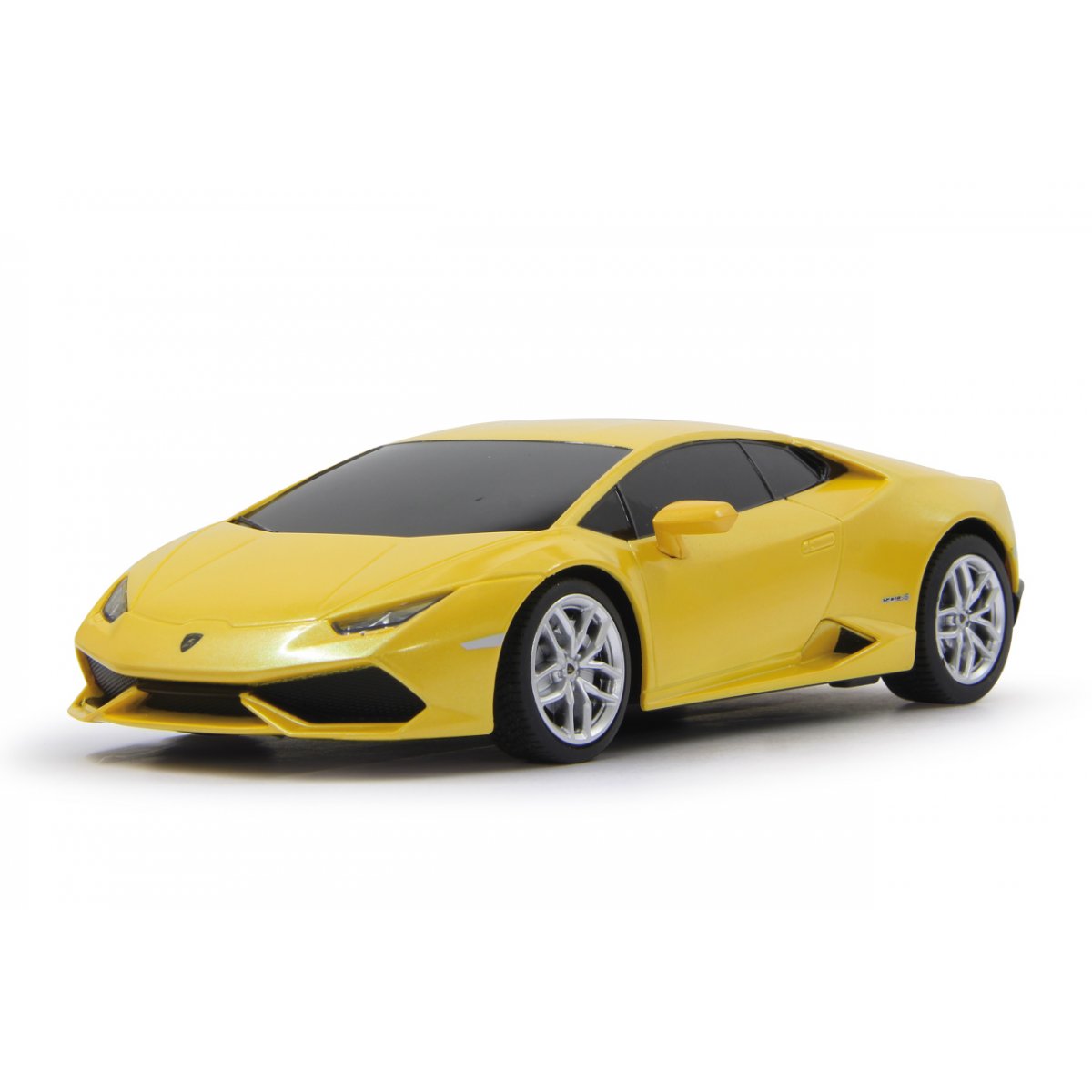 Masina cu telecomanda lamborghini huracán lp610-4 galben cu scara 1 la 24