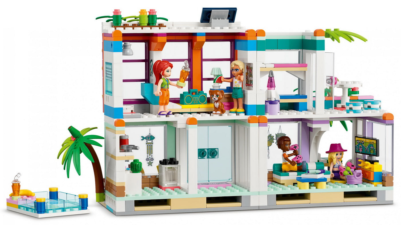 Lego friends casa de vacanta de pe plaja 41709