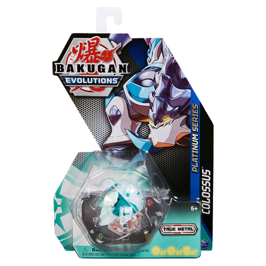 Bakugan s4 figurina metalica colossus