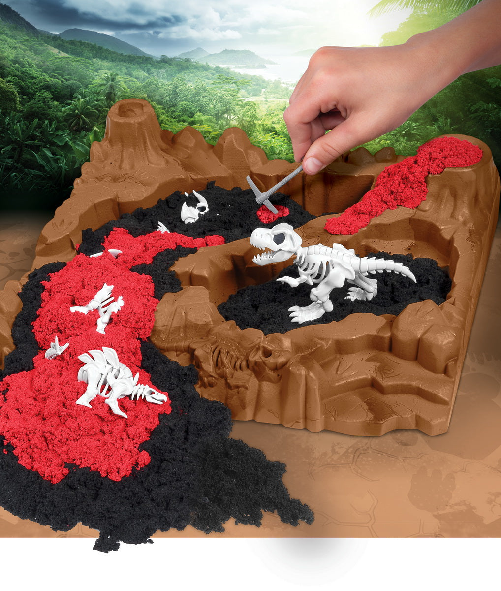 Set kinetic sand dino santierul arheologic